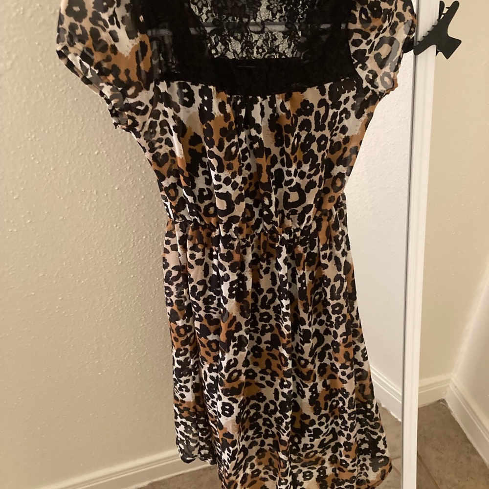 RMLA LEOPARD PRINT DRESS - Picture 2 of 2